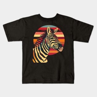 Zebra Natural Predators Kids T-Shirt